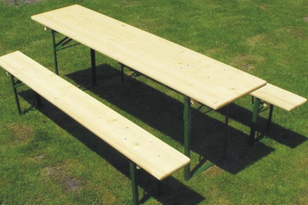 Biertischgarnitur, Festzeltgarnitur, Zeltverleih Leipzig